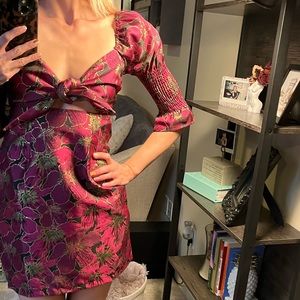 Nasty Gal Collection Cut-Out Mini Dress